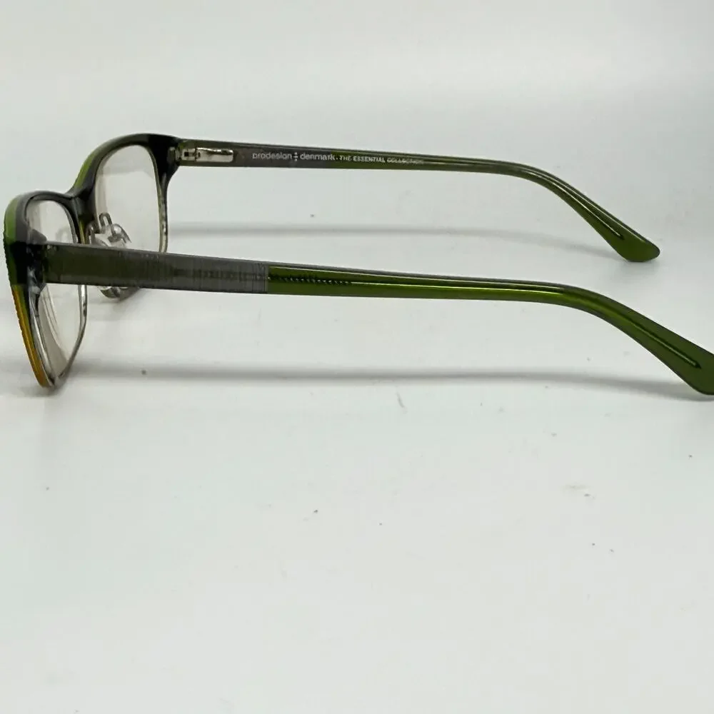 PRODESIGN DENMARK 1793-1‎ c.9541 Green EYEGLASSES 54-16-140 H18312